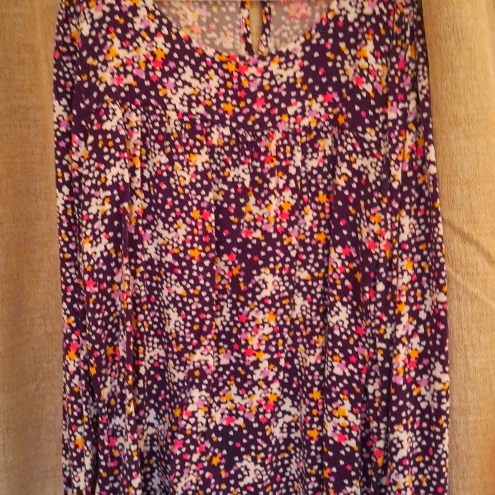Girls floral shirt